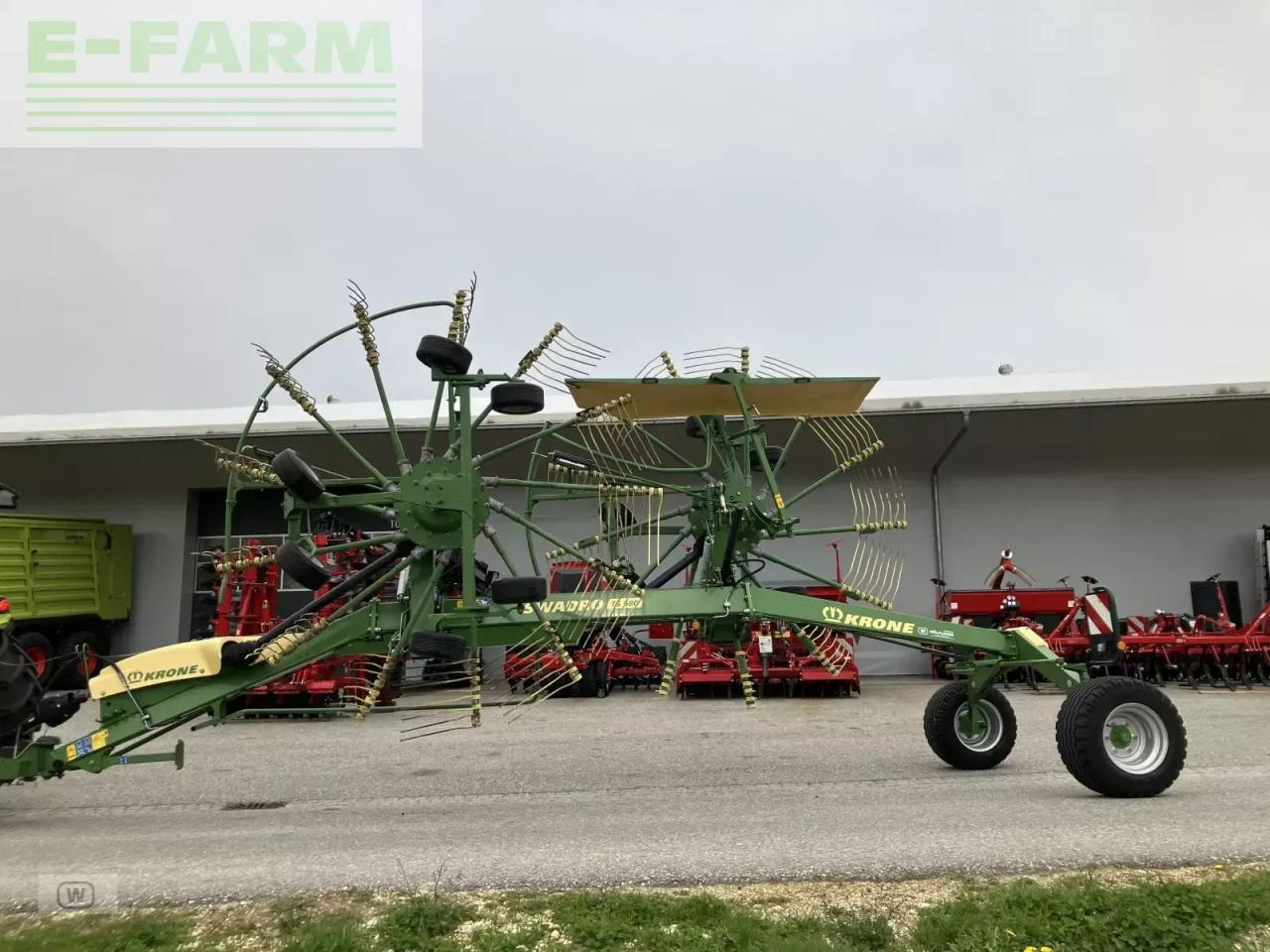 Сеноворошилка Krone swadro ts 680: фото 22