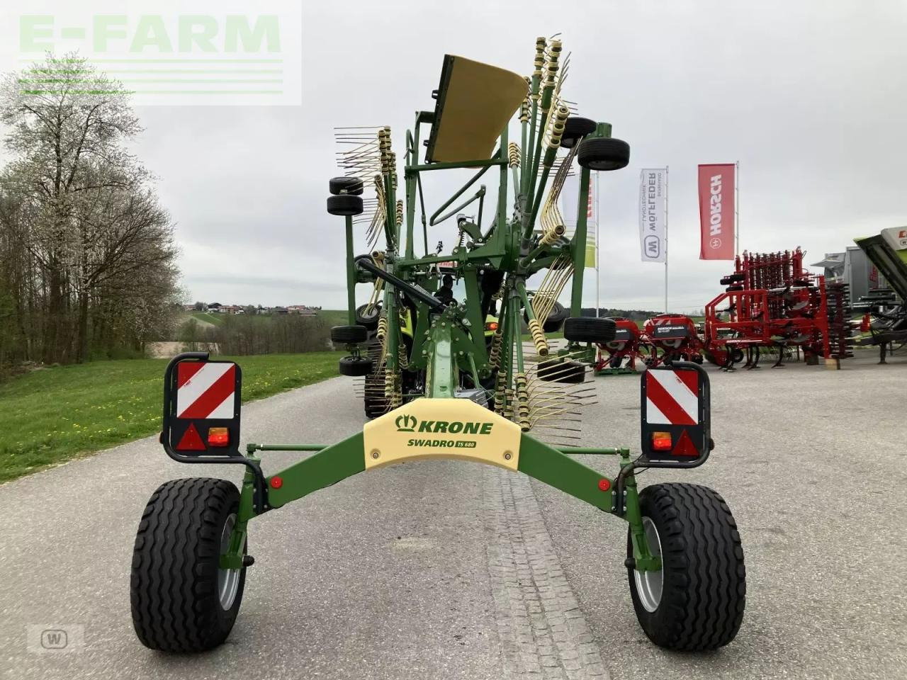 Сеноворошилка Krone swadro ts 680: фото 20