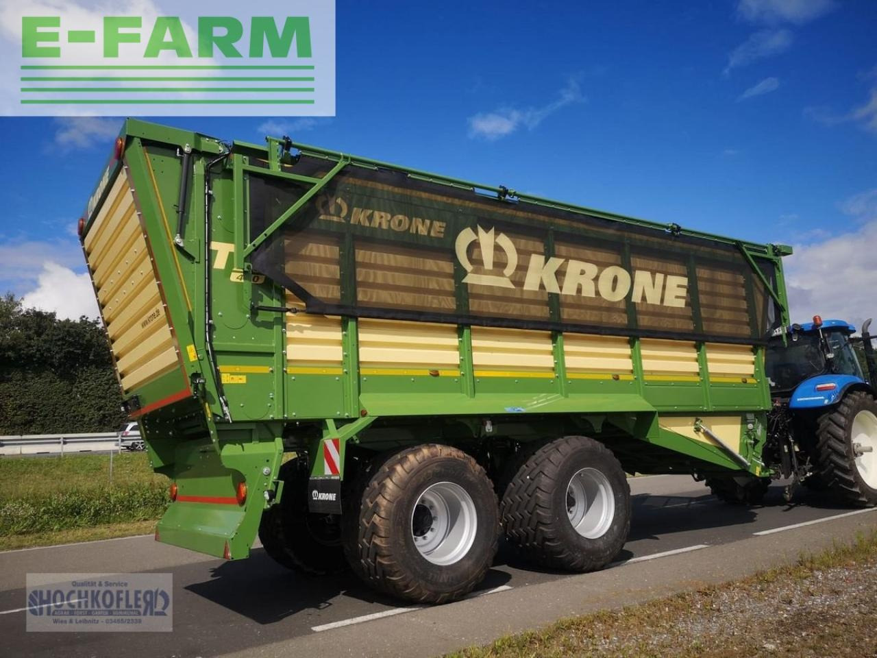 Krone tx 460 - Сельскохозяйственный прицеп-самосвал: фото 2 Krone tx 460 - Сельскохозяйственный прицеп-самосвал: фото 2