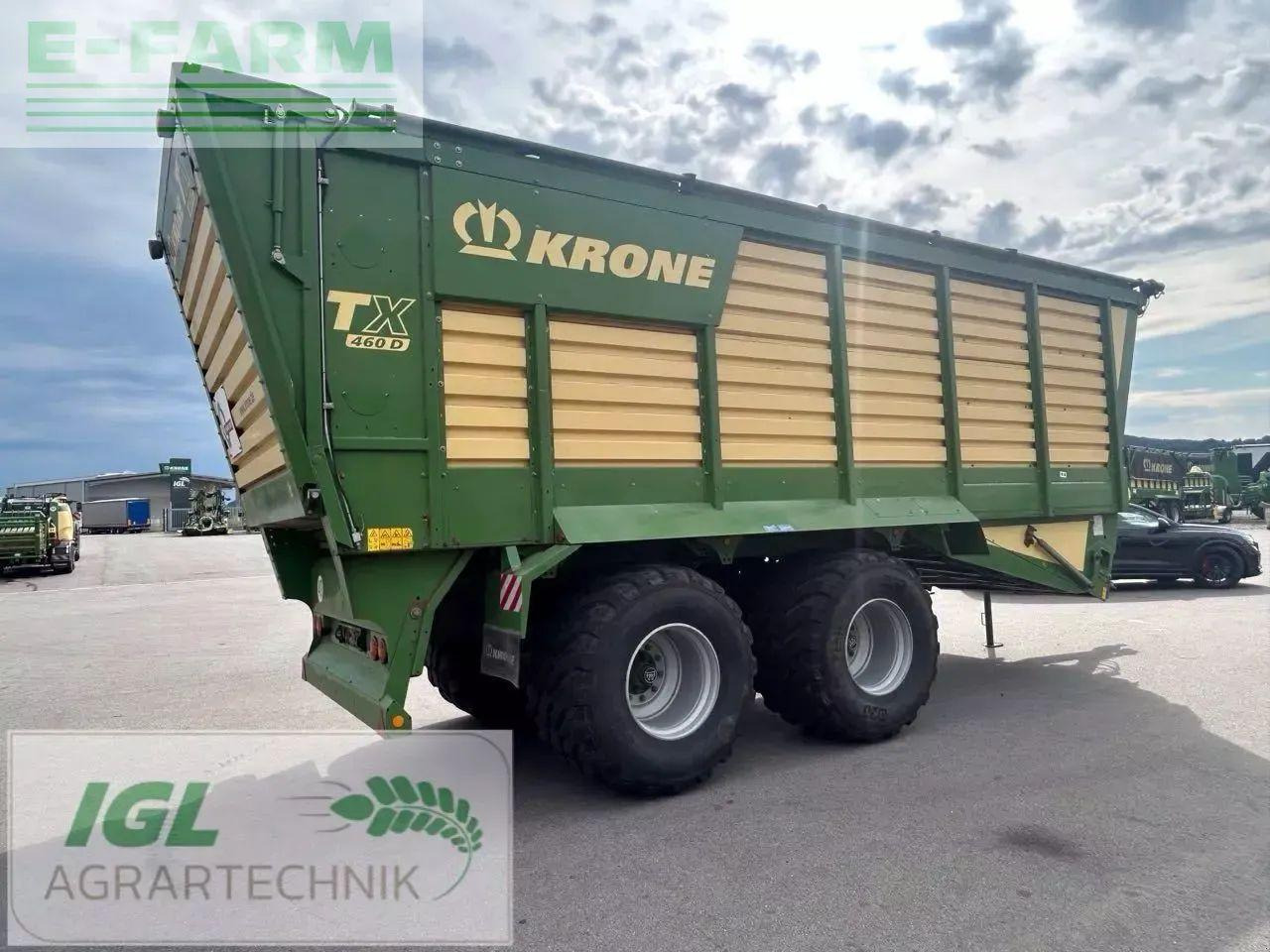 Krone tx 460d - Сельскохозяйственный прицеп-самосвал: фото 4 Krone tx 460d - Сельскохозяйственный прицеп-самосвал: фото 4