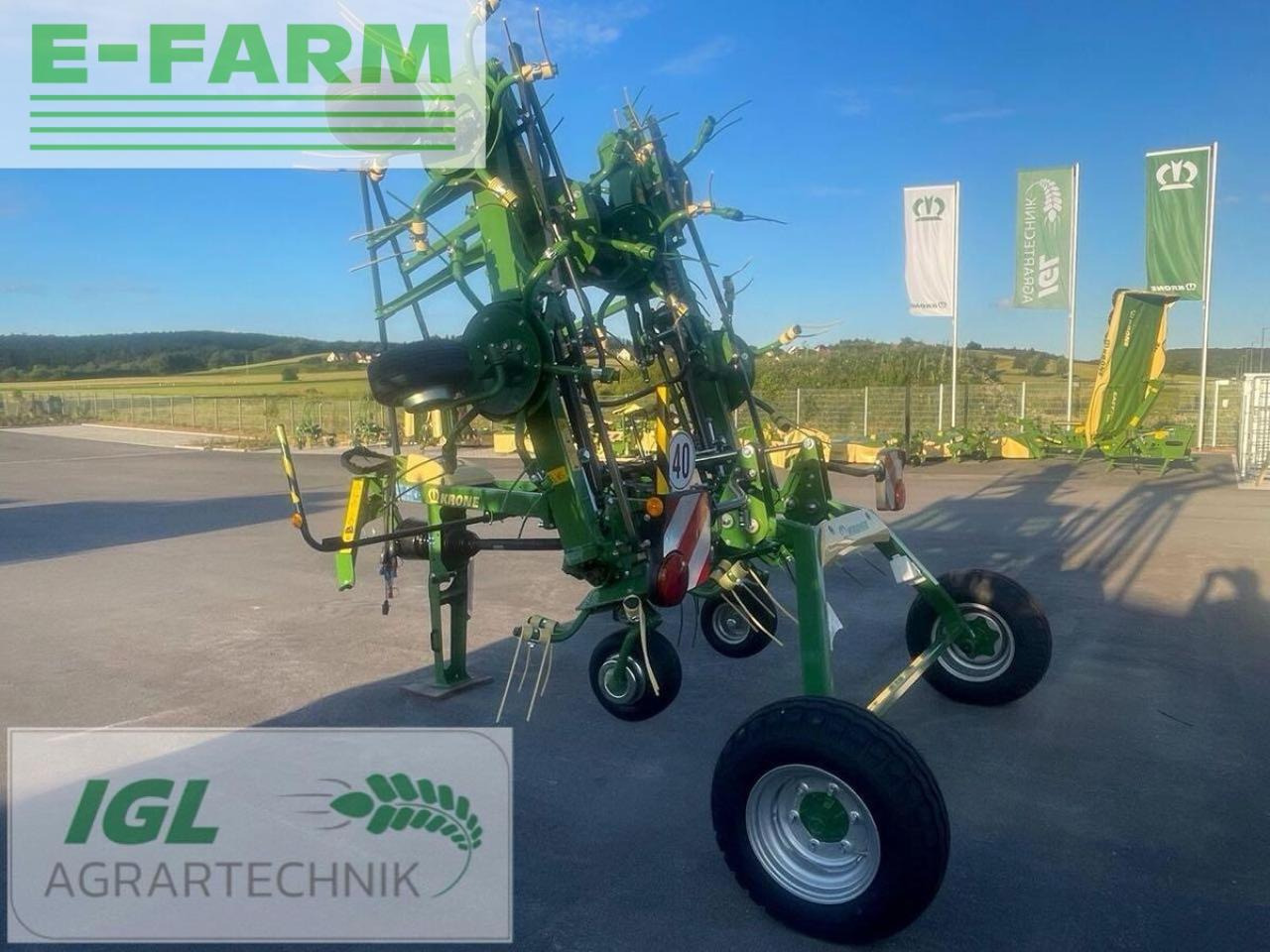 Krone vendro t 900 - Сеноворошилка: фото 3 Krone vendro t 900 - Сеноворошилка: фото 3