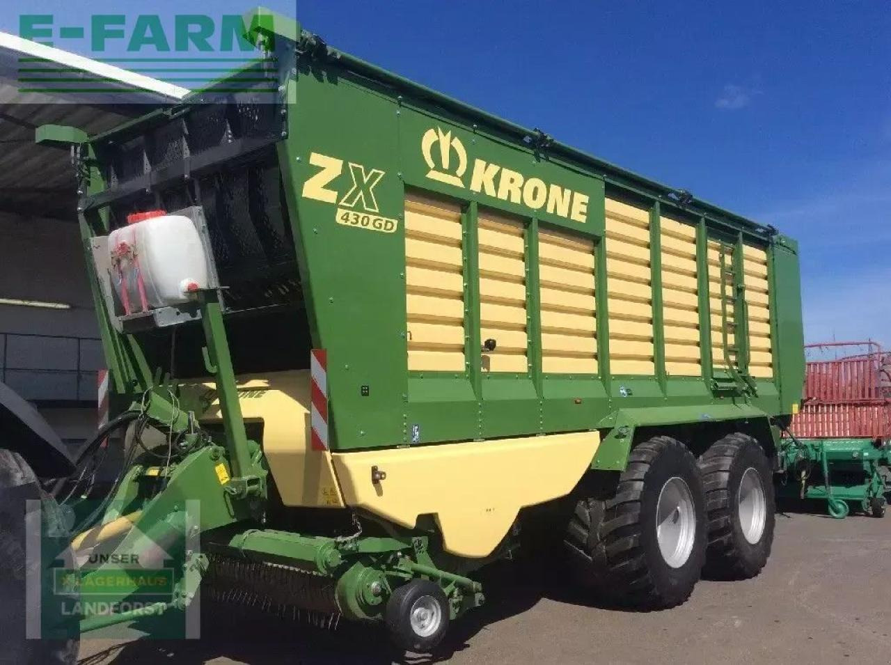 Krone zx 430 gd - Самозагружающийся прицеп: фото 1 Krone zx 430 gd - Самозагружающийся прицеп: фото 1