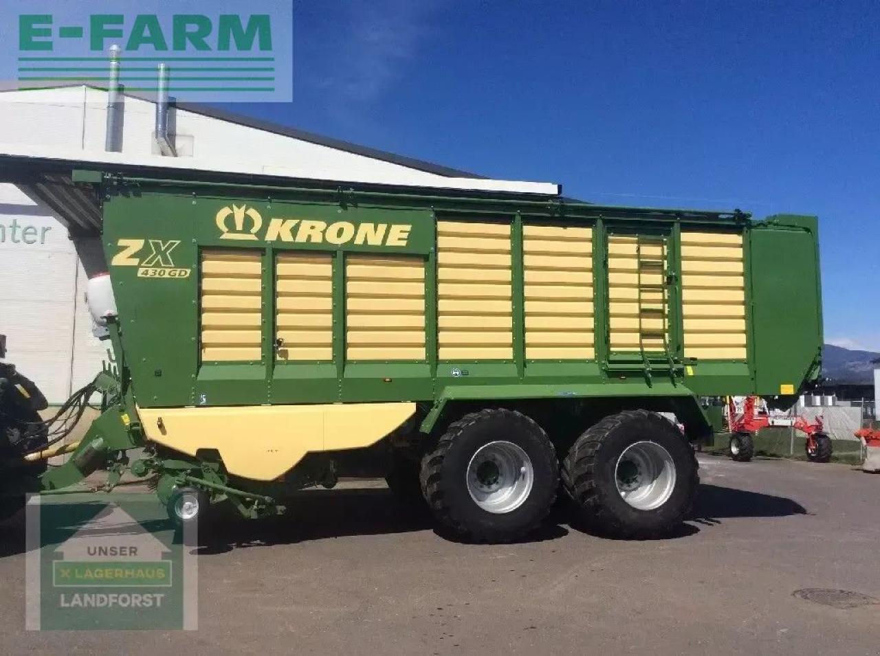 Krone zx 430 gd - Самозагружающийся прицеп: фото 2 Krone zx 430 gd - Самозагружающийся прицеп: фото 2