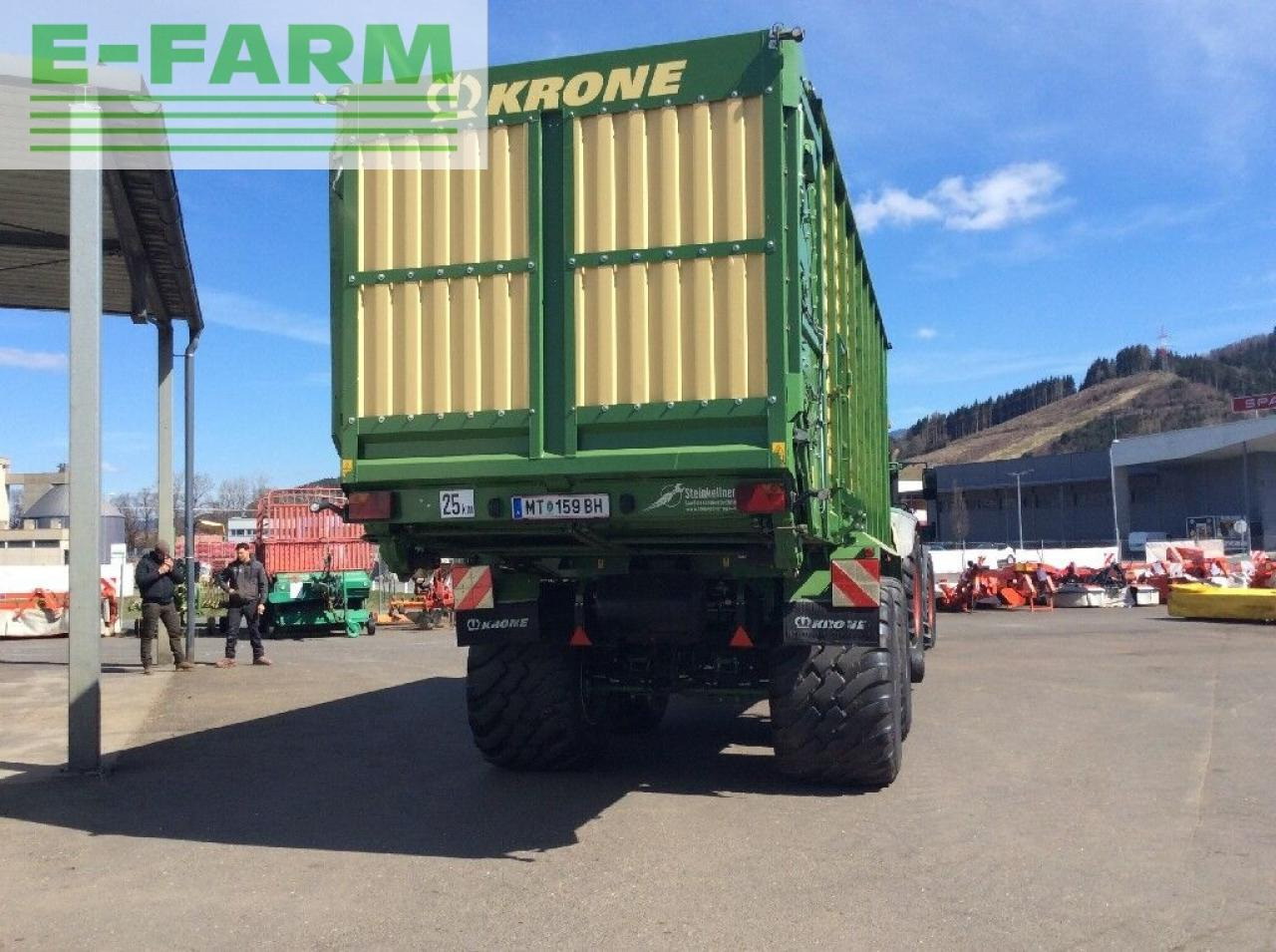 Krone zx 450 gd - Сельскохозяйственный прицеп-самосвал: фото 4 Krone zx 450 gd - Сельскохозяйственный прицеп-самосвал: фото 4