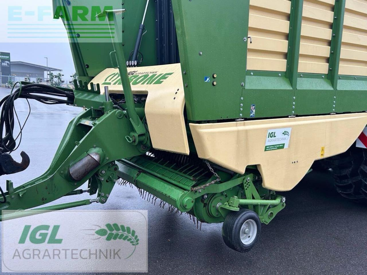 Krone zx 560 gl - Сельскохозяйственный прицеп-самосвал: фото 5 Krone zx 560 gl - Сельскохозяйственный прицеп-самосвал: фото 5