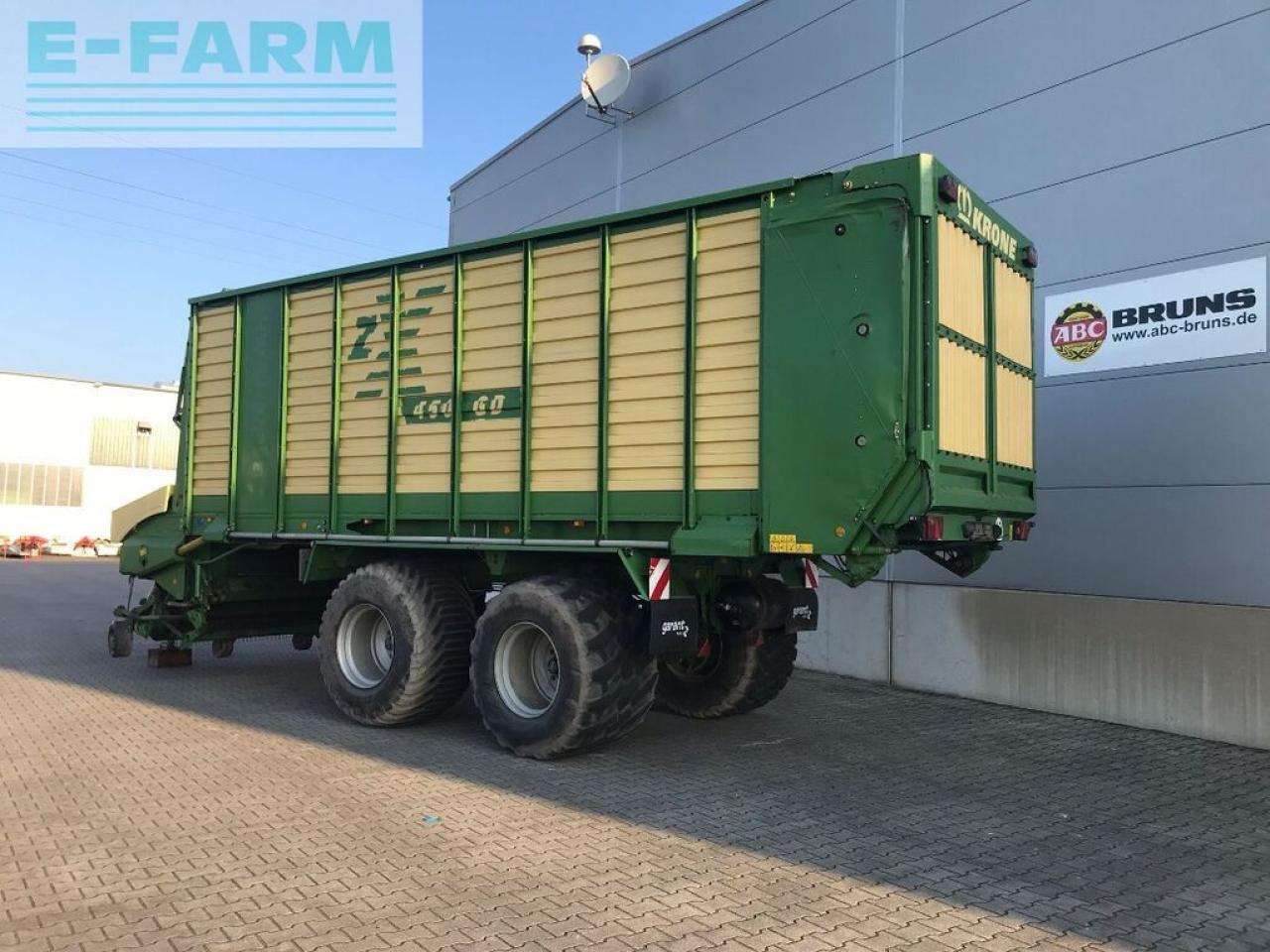 Krone zx450 - Сельскохозяйственный прицеп-самосвал: фото 2 Krone zx450 - Сельскохозяйственный прицеп-самосвал: фото 2