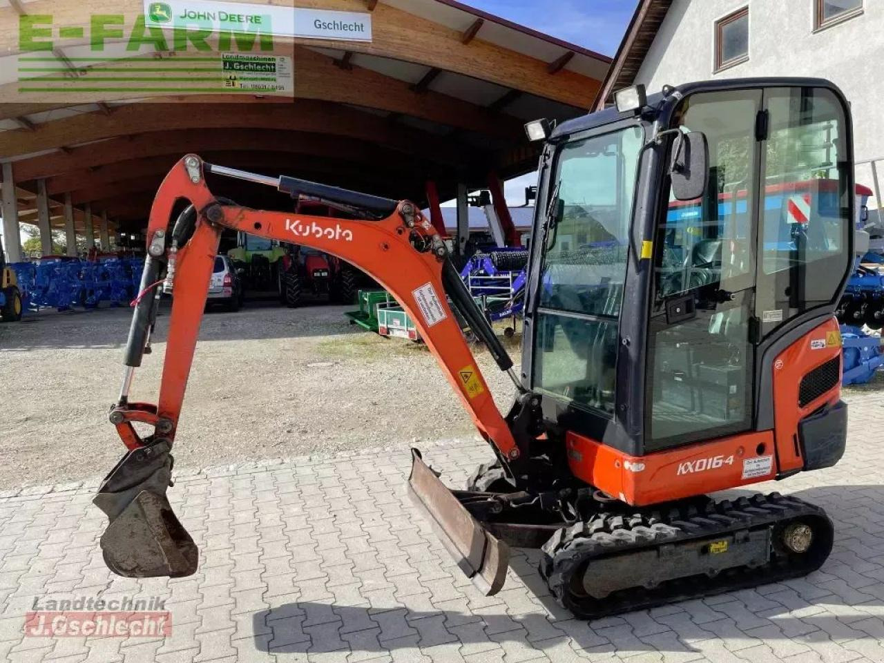 Kubota kx016-4 - Мини-экскаватор: фото 1 Kubota kx016-4 - Мини-экскаватор: фото 1