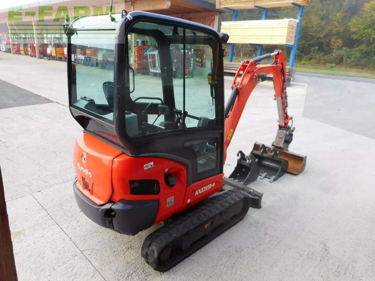Kubota kx019-4 ( 1.855kg ) powertilt + hydr. sw - Мини-экскаватор: фото 4 Kubota kx019-4 ( 1.855kg ) powertilt + hydr. sw - Мини-экскаватор: фото 4
