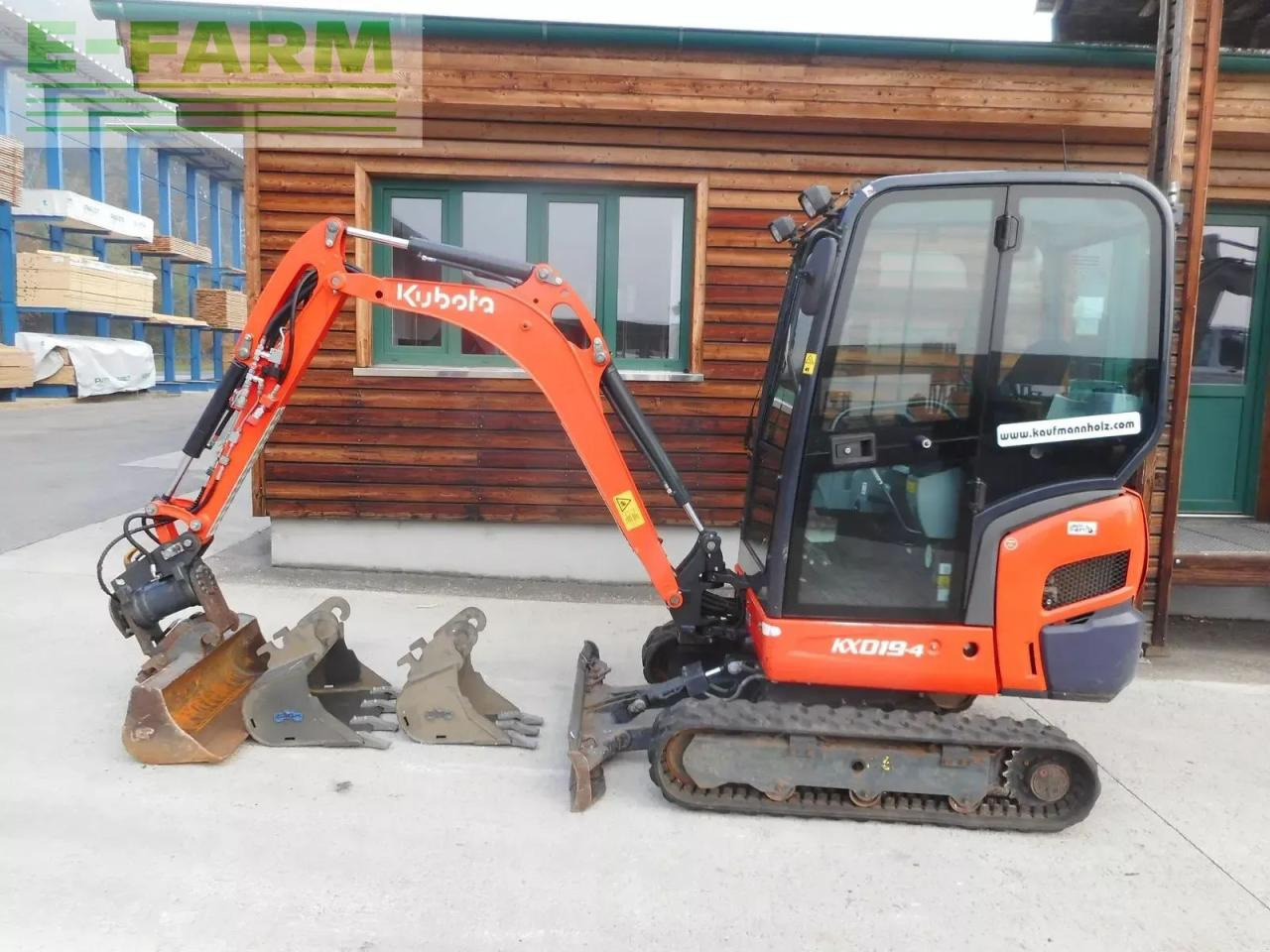 Kubota kx019-4 ( 1.855kg ) powertilt + hydr. sw - Мини-экскаватор: фото 1 Kubota kx019-4 ( 1.855kg ) powertilt + hydr. sw - Мини-экскаватор: фото 1