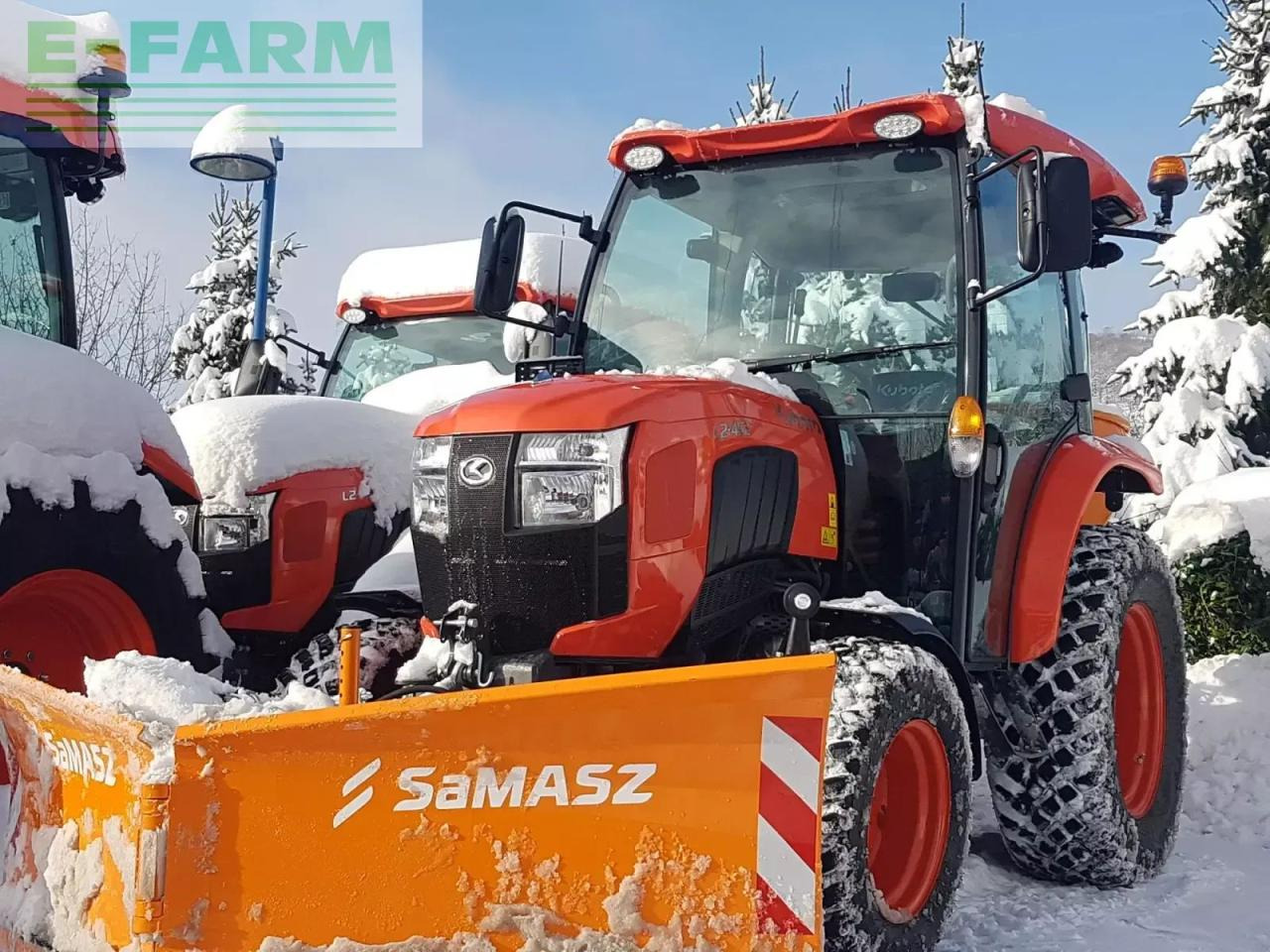 Kubota l2-452h cab winterdienstpaket ab 0,99% - Трактор: фото 1 Kubota l2-452h cab winterdienstpaket ab 0,99% - Трактор: фото 1