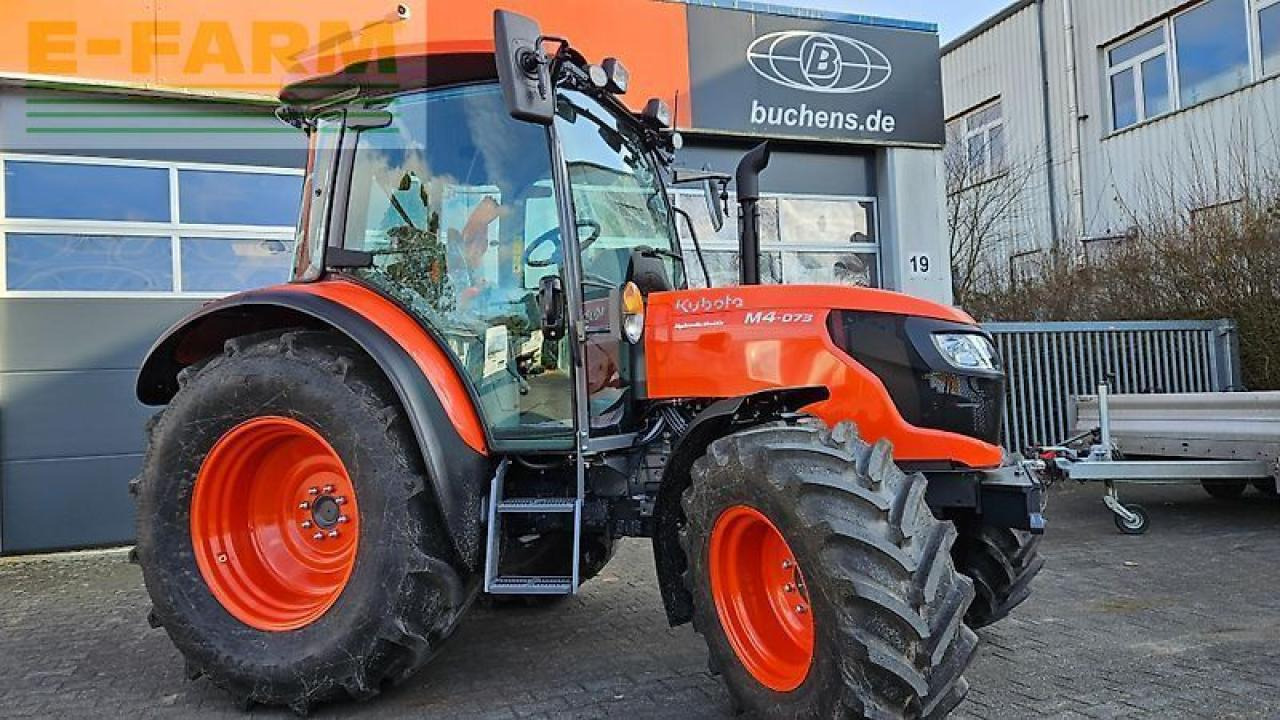 Трактор Kubota m4-073 cab: фото 12
