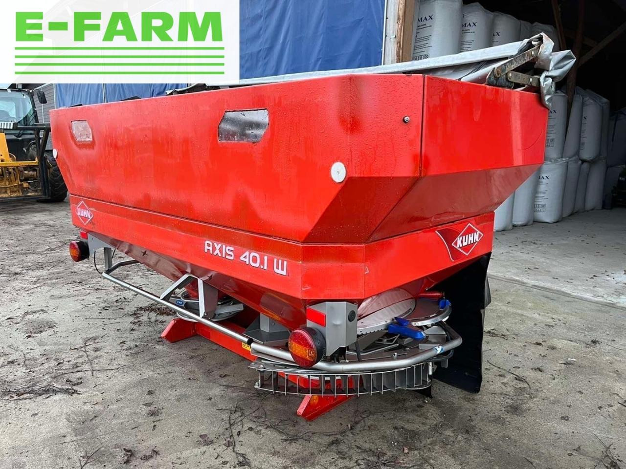 Kuhn Axis 40.1W - Разбрасыватель удобрений: фото 4 Kuhn Axis 40.1W - Разбрасыватель удобрений: фото 4