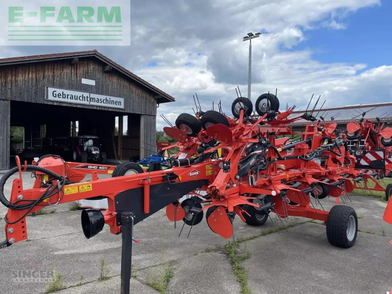 Kuhn gf 15003 t - Сеноворошилка: фото 1 Kuhn gf 15003 t - Сеноворошилка: фото 1