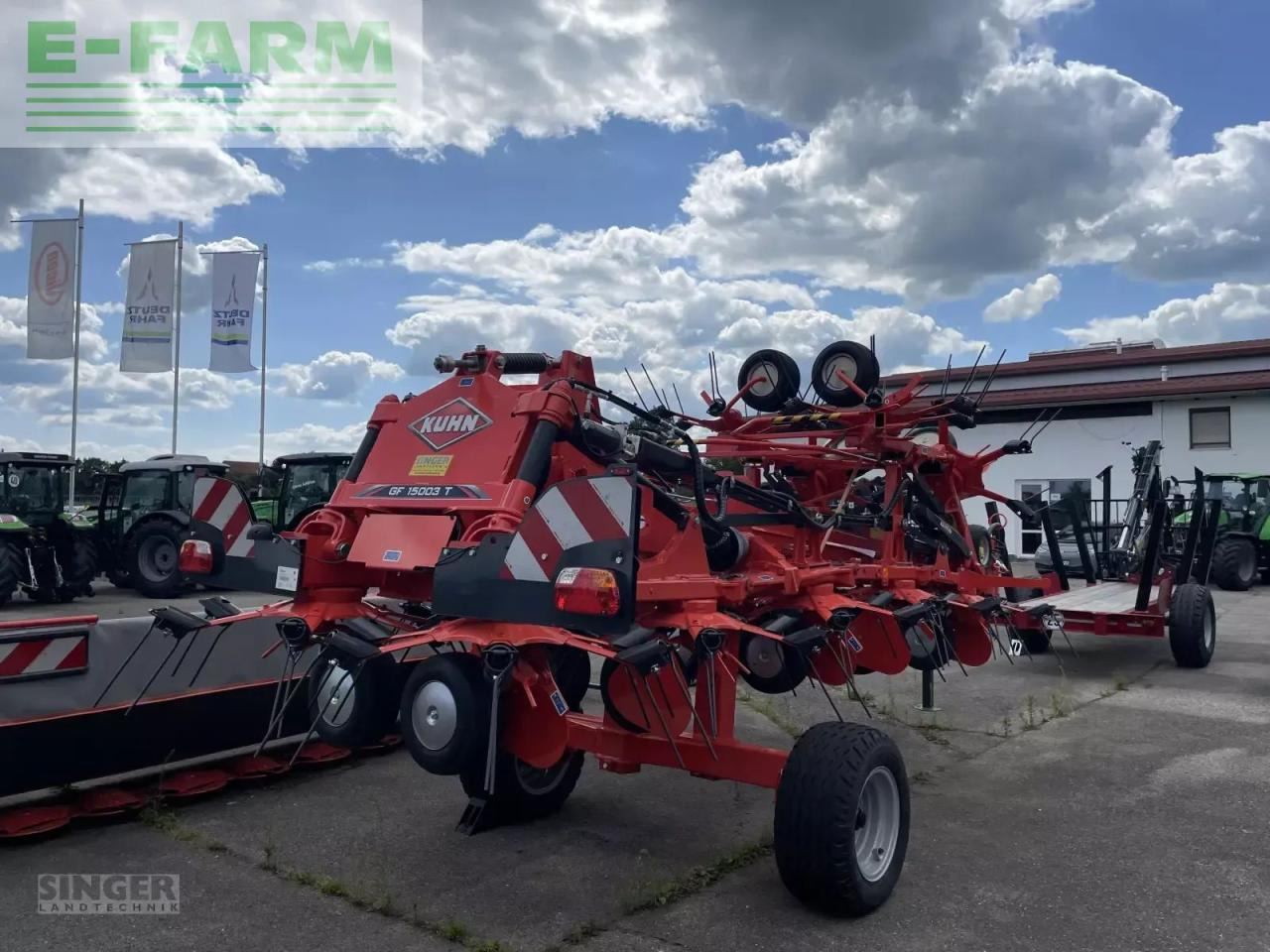 Kuhn gf 15003 t - Сеноворошилка: фото 3 Kuhn gf 15003 t - Сеноворошилка: фото 3