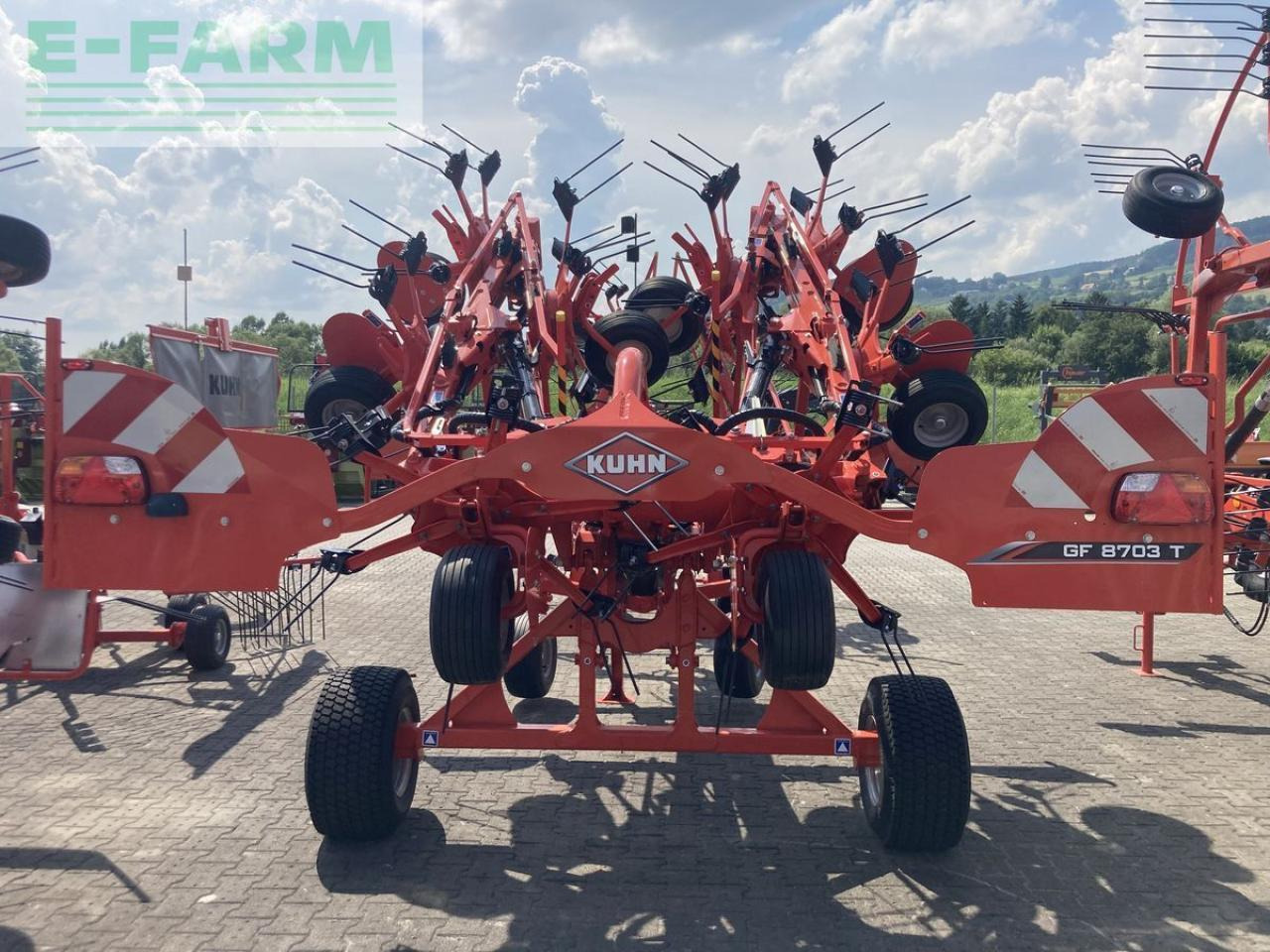 Kuhn gf 8703 t - Сеноворошилка: фото 3 Kuhn gf 8703 t - Сеноворошилка: фото 3