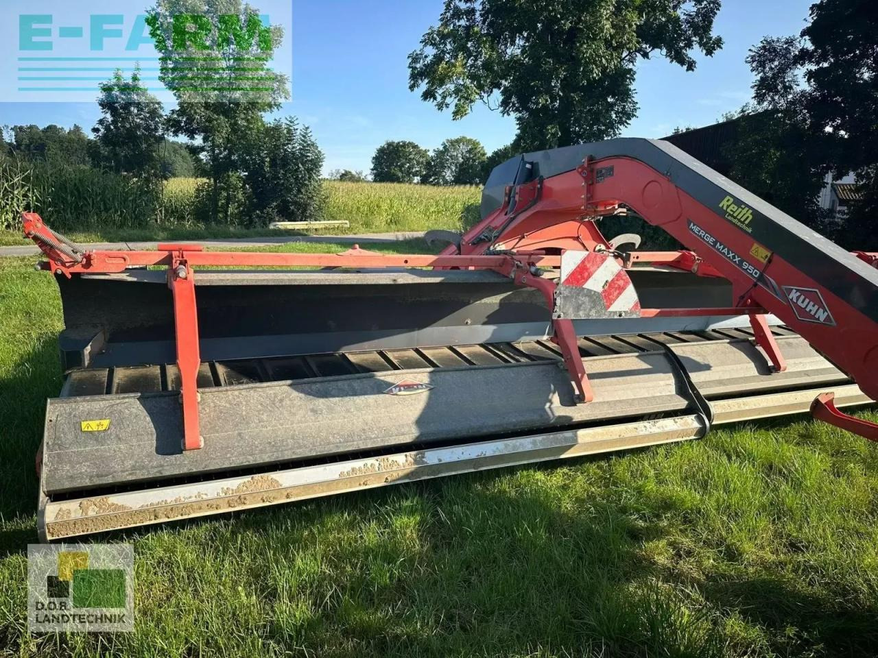 Kuhn merge maxx 950 - Сеноворошилка: фото 5 Kuhn merge maxx 950 - Сеноворошилка: фото 5