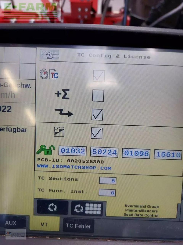 Сеялка точного высева Kverneland optima tf profi sx: фото 10