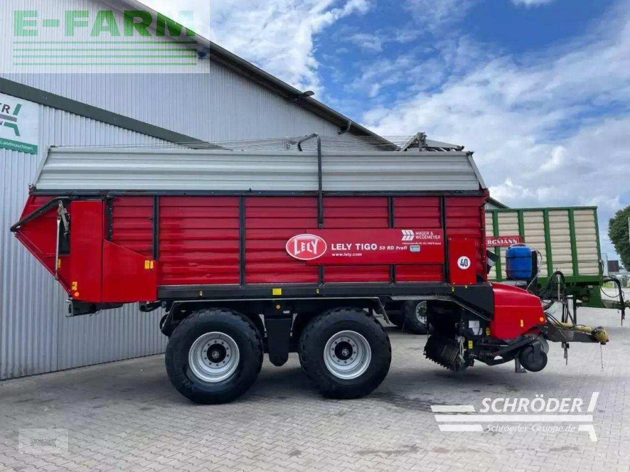 Lely tigo 50 rd profi - Самозагружающийся прицеп: фото 2 Lely tigo 50 rd profi - Самозагружающийся прицеп: фото 2
