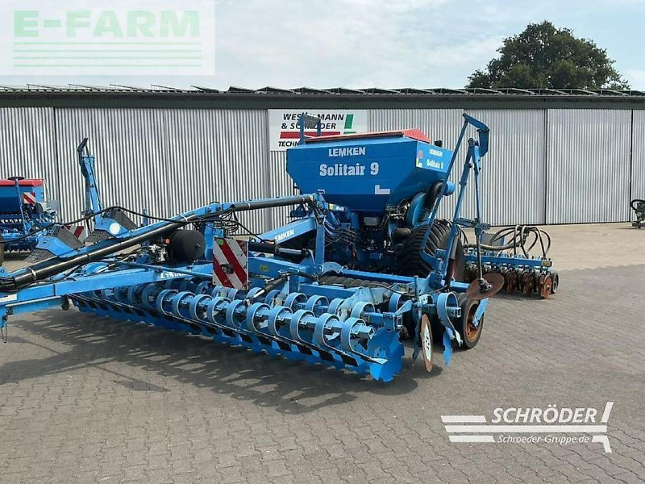 Lemken heliodor 8/500 ka + solitair 9 - Сеялка: фото 1 Lemken heliodor 8/500 ka + solitair 9 - Сеялка: фото 1
