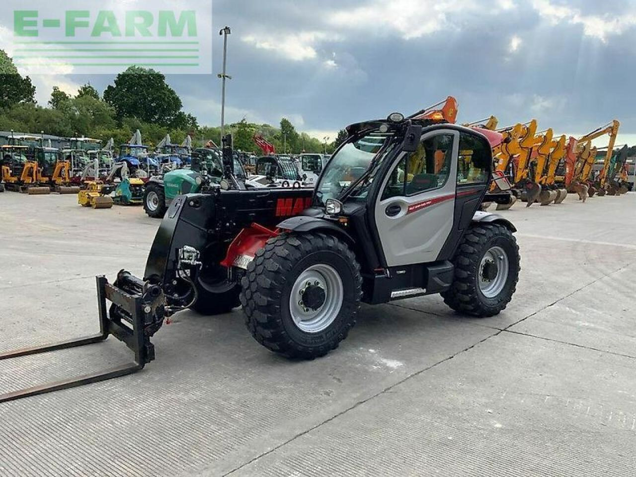 Телескопический погрузчик Manitou mlt 841-145 ps+ telehandler (st23226): фото 9