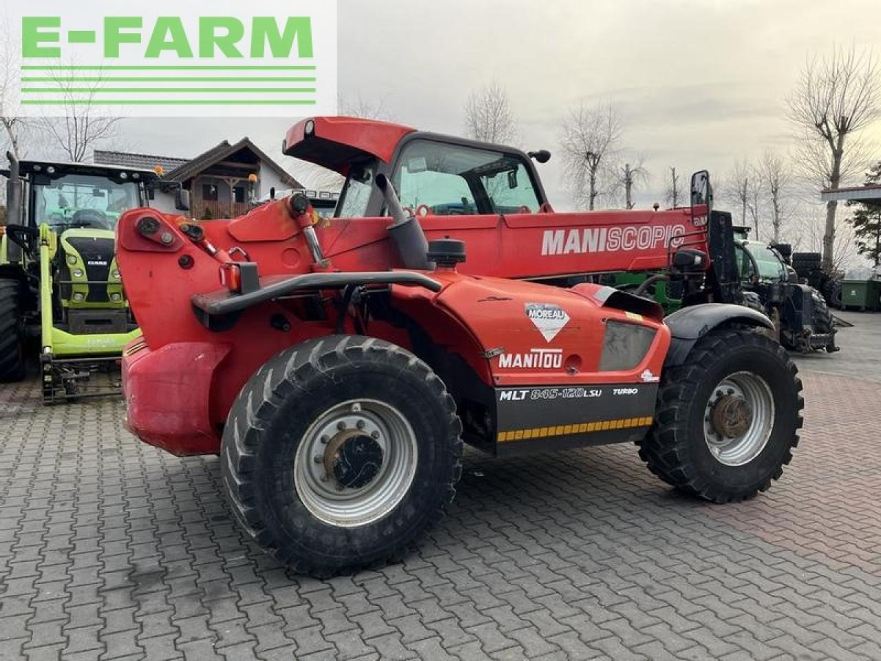 Manitou mlt 845-120 lsu turbo - Телескопический погрузчик: фото 5 Manitou mlt 845-120 lsu turbo - Телескопический погрузчик: фото 5