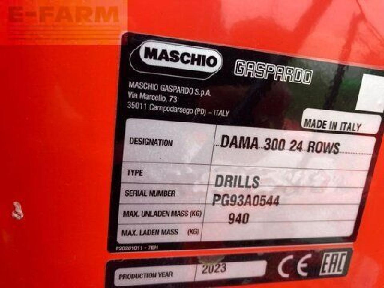 Maschio dm classic 3000 + dama 300 - Сеялка: фото 3 Maschio dm classic 3000 + dama 300 - Сеялка: фото 3