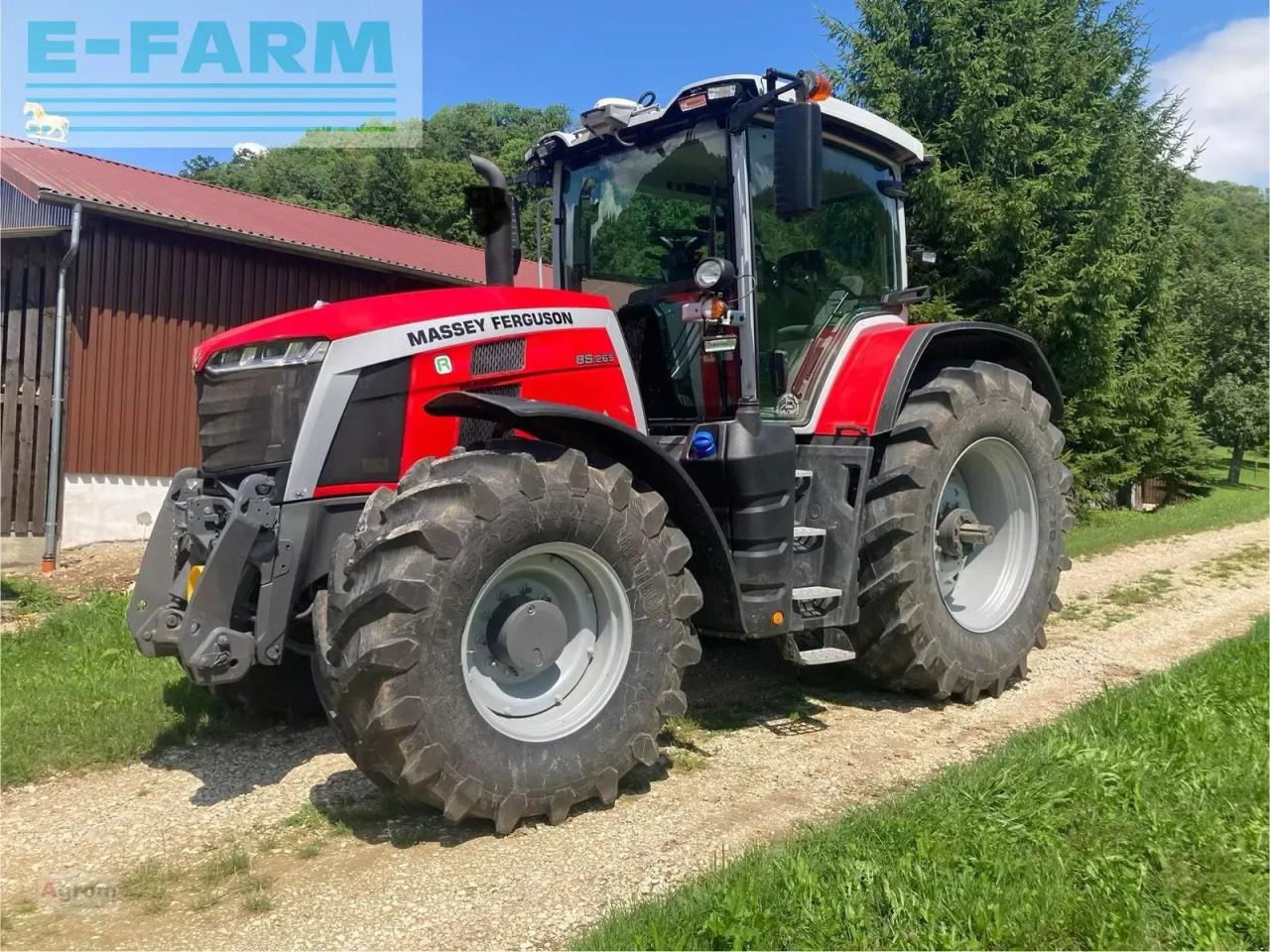 Massey Ferguson 8s.265 dyna e-power - Трактор: фото 1 Massey Ferguson 8s.265 dyna e-power - Трактор: фото 1