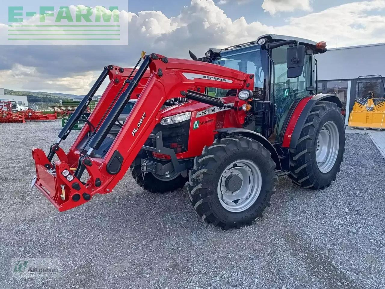 Massey Ferguson mf 4708 m kabine - Трактор: фото 1 Massey Ferguson mf 4708 m kabine - Трактор: фото 1
