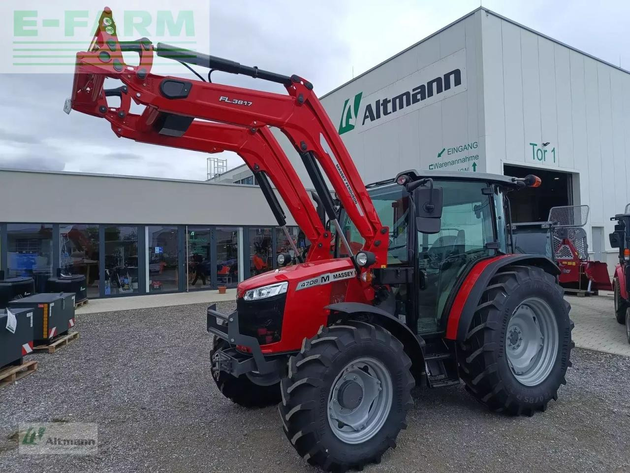 Massey Ferguson mf 4708 m kabine - Трактор: фото 1 Massey Ferguson mf 4708 m kabine - Трактор: фото 1