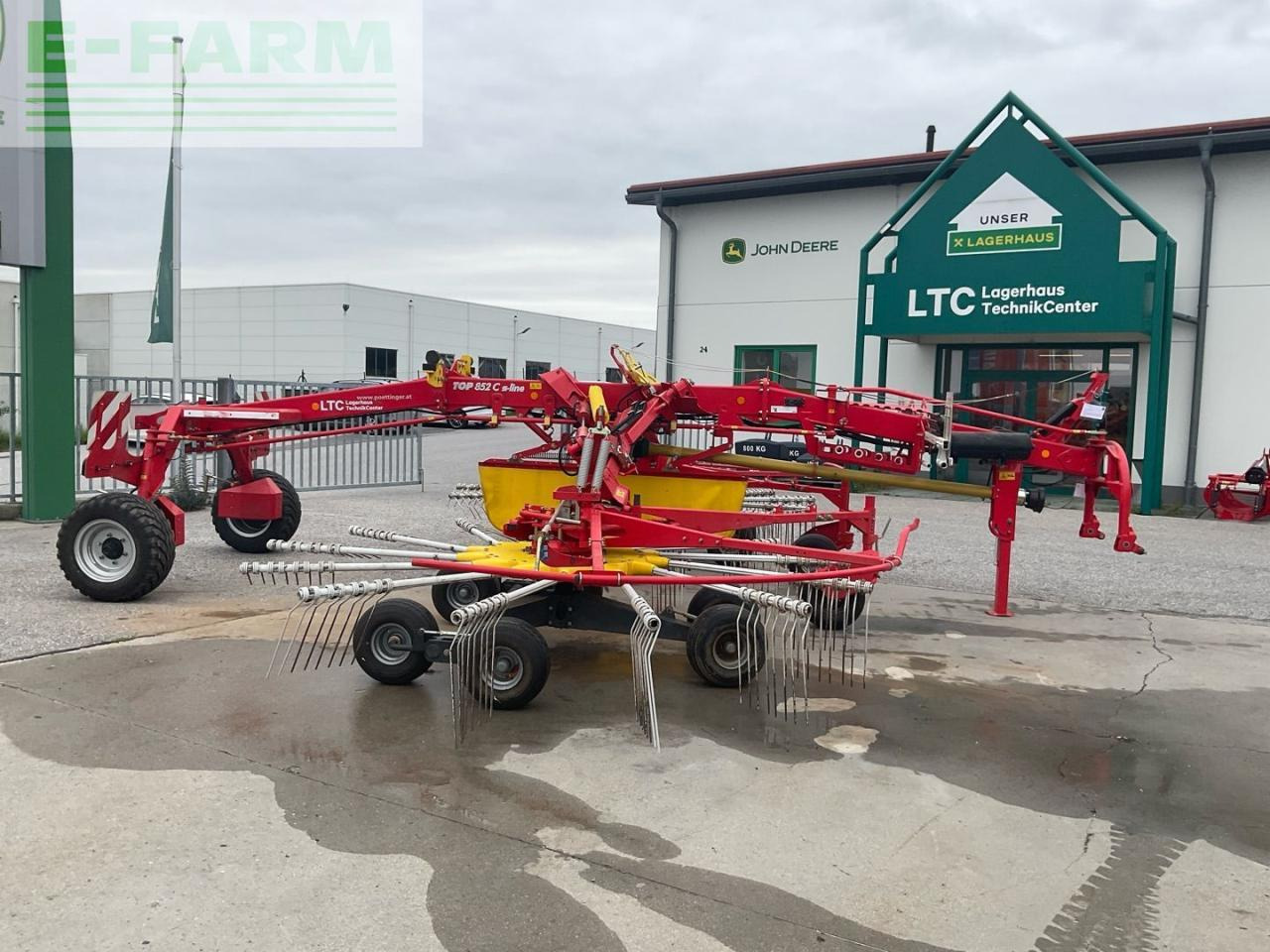 Pöttinger Top 852 C s-line - Сеноворошилка: фото 5 Pöttinger Top 852 C s-line - Сеноворошилка: фото 5