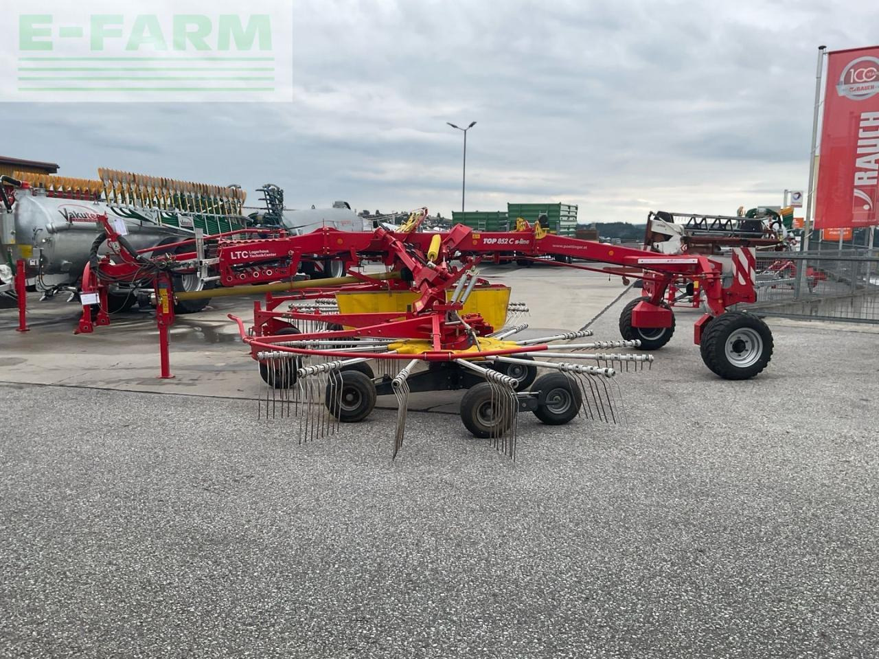 Pöttinger Top 852 C s-line - Сеноворошилка: фото 2 Pöttinger Top 852 C s-line - Сеноворошилка: фото 2