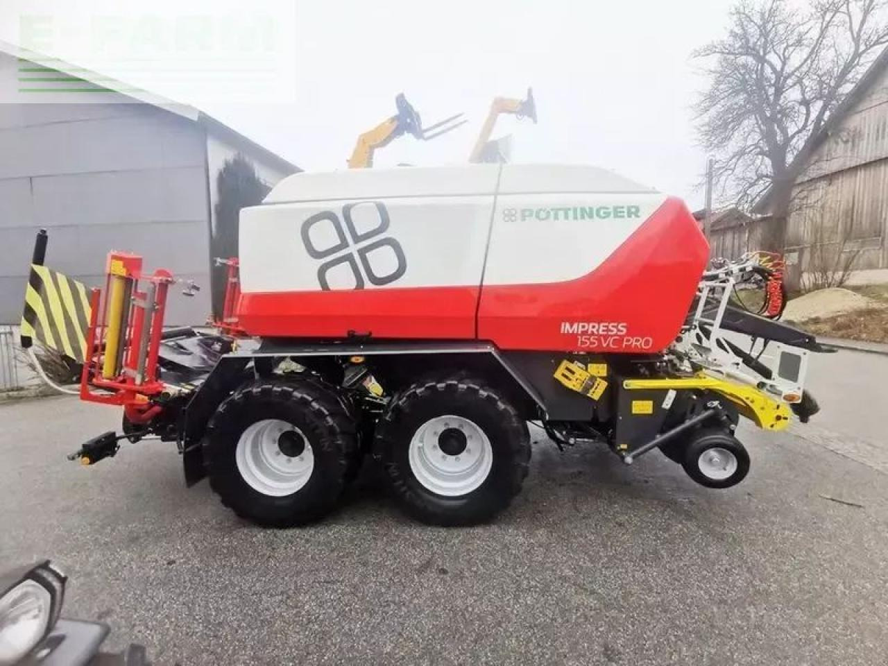 Pöttinger impress 155 vc pro press-wickelkombination - Пресс-подборщик тюковый: фото 3 Pöttinger impress 155 vc pro press-wickelkombination - Пресс-подборщик тюковый: фото 3