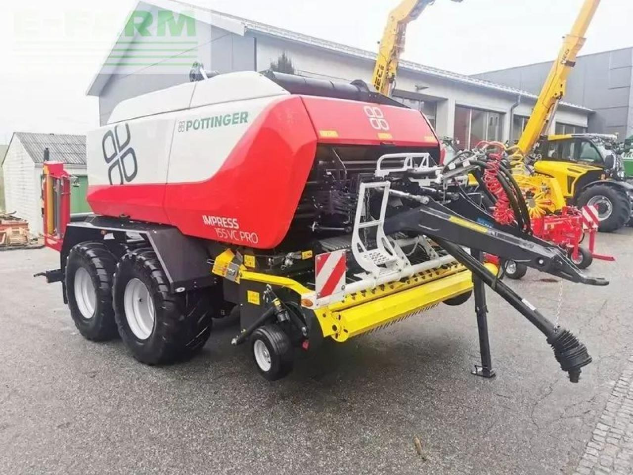 Pöttinger impress 155 vc pro press-wickelkombination - Пресс-подборщик тюковый: фото 2 Pöttinger impress 155 vc pro press-wickelkombination - Пресс-подборщик тюковый: фото 2