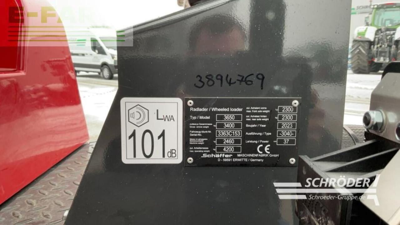 Мини-экскаватор Schäffer 3650: фото 9 Мини-экскаватор Schäffer 3650: фото 9