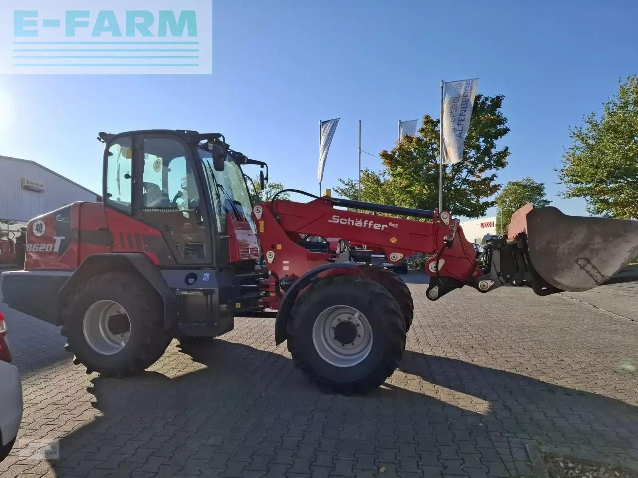 Schäffer 8620t - 2 teleskopradlader 40km/h, klima, 95 kw - Мини-экскаватор: фото 4 Schäffer 8620t - 2 teleskopradlader 40km/h, klima, 95 kw - Мини-экскаватор: фото 4