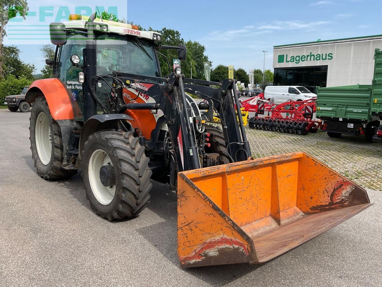 Steyr 4110 Profi - Трактор: фото 4 Steyr 4110 Profi - Трактор: фото 4