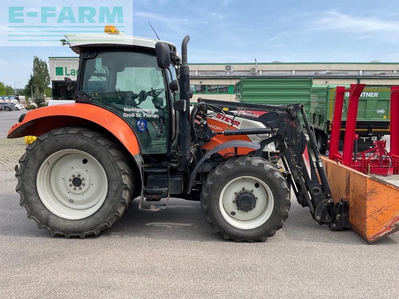 Steyr 4120 Profi - Трактор: фото 5 Steyr 4120 Profi - Трактор: фото 5