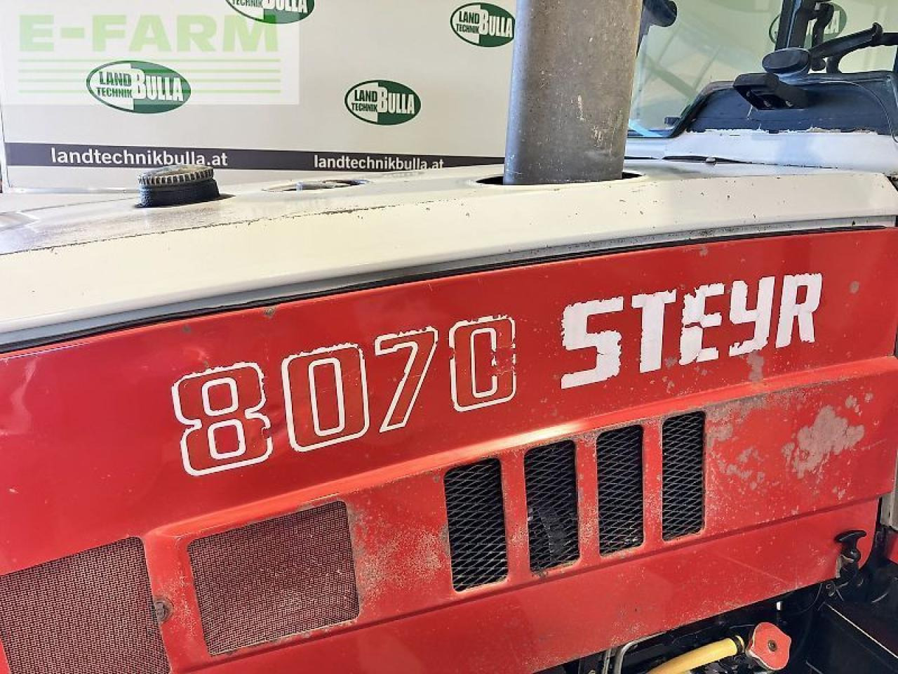 Steyr 8070 a sk 2 (kk) - Трактор: фото 5 Steyr 8070 a sk 2 (kk) - Трактор: фото 5