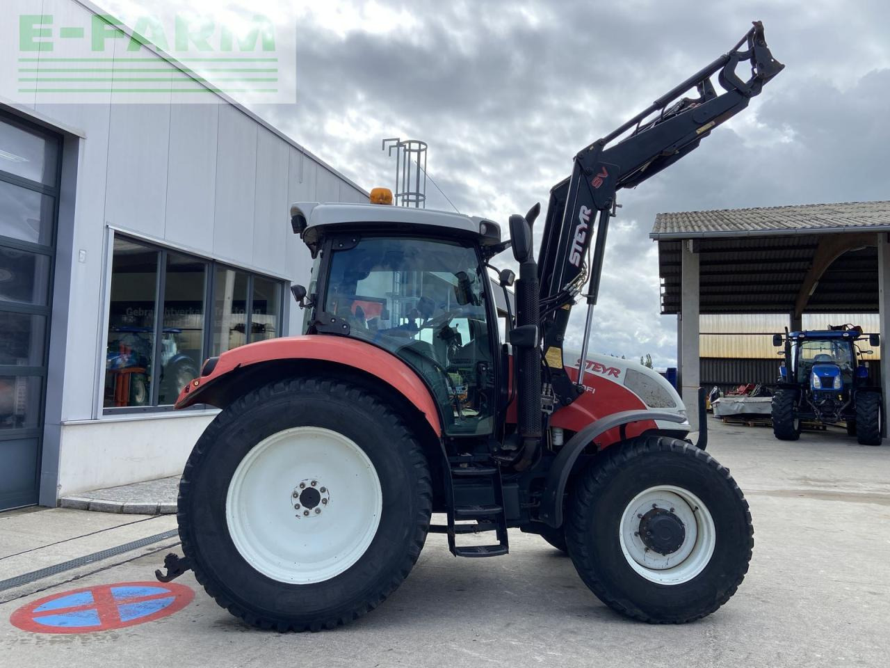 Steyr profi 4110 - Трактор: фото 5 Steyr profi 4110 - Трактор: фото 5