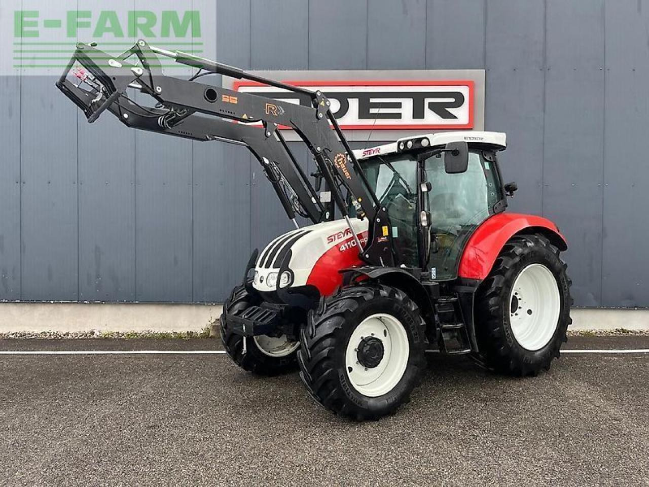 Steyr profi 4110 - Трактор: фото 1 Steyr profi 4110 - Трактор: фото 1
