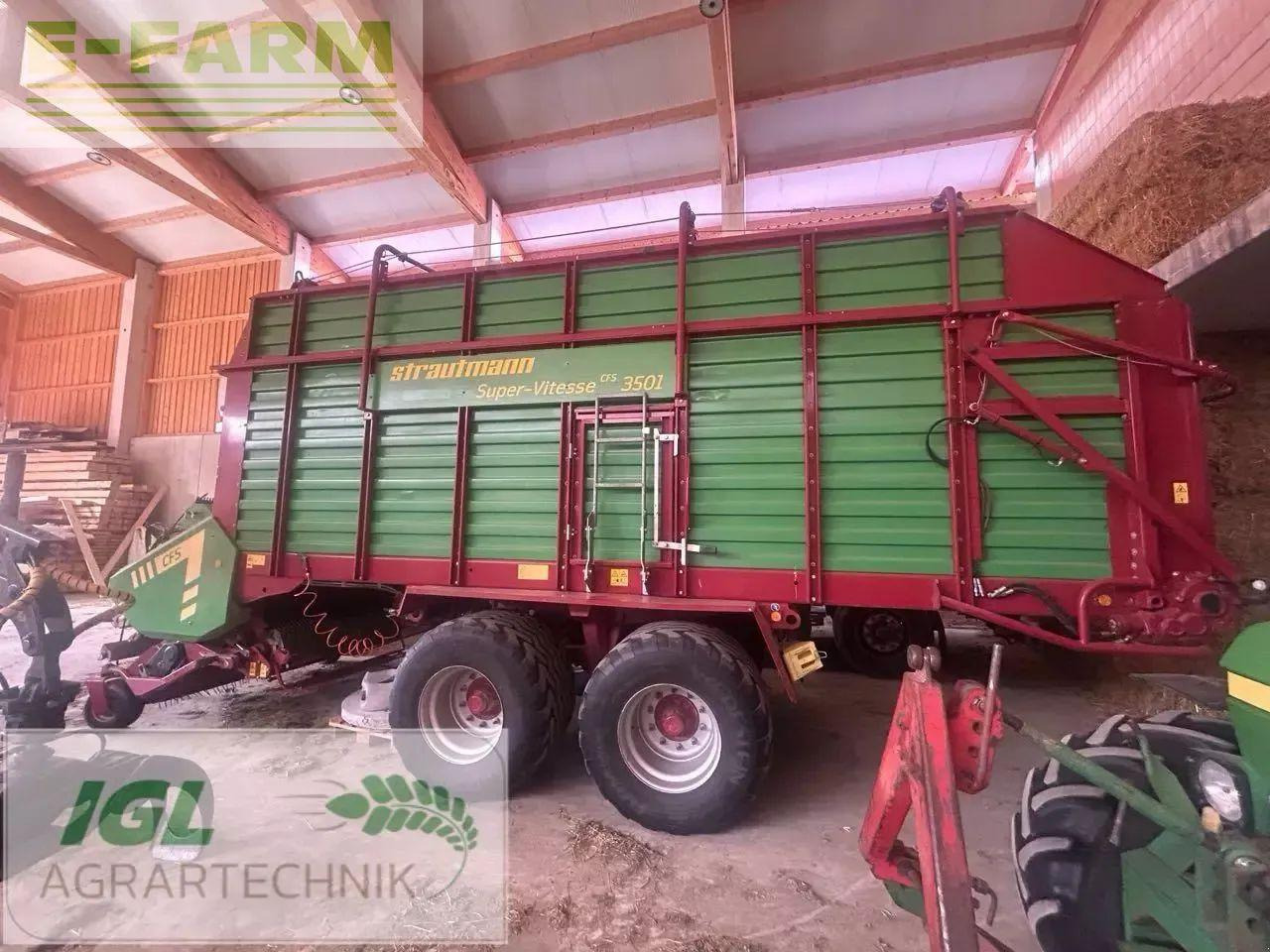 Strautmann super vitesse cfs 3501 - Самозагружающийся прицеп: фото 1 Strautmann super vitesse cfs 3501 - Самозагружающийся прицеп: фото 1