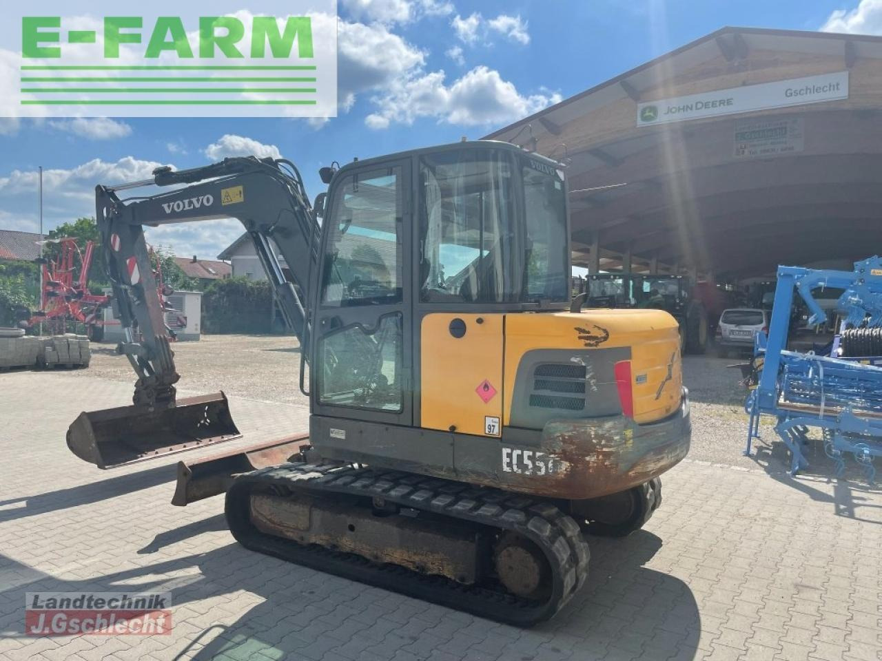 Volvo ec 55c - Мини-экскаватор: фото 2 Volvo ec 55c - Мини-экскаватор: фото 2