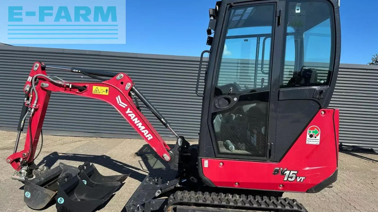 Yanmar sv15vt - Мини-экскаватор: фото 1 Yanmar sv15vt - Мини-экскаватор: фото 1