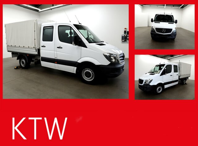 MERCEDES-BENZ Sprinter 214 CDI DOKA Pritsche,Klima,EURO6 - Тентованный фургон, Грузопассажирский фургон: фото 1 MERCEDES-BENZ Sprinter 214 CDI DOKA Pritsche,Klima,EURO6 - Тентованный фургон, Грузопассажирский фургон: фото 1