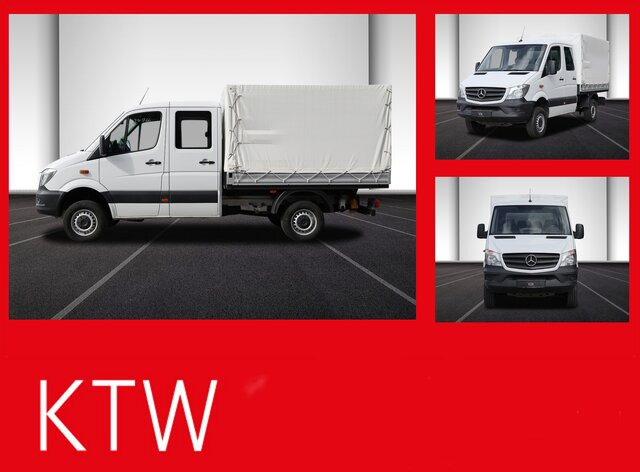 MERCEDES-BENZ Sprinter 316CDI DOKA,Allrad,AHK,Standhzg.... - Тентованный фургон, Грузопассажирский фургон: фото 1 MERCEDES-BENZ Sprinter 316CDI DOKA,Allrad,AHK,Standhzg.... - Тентованный фургон, Грузопассажирский фургон: фото 1