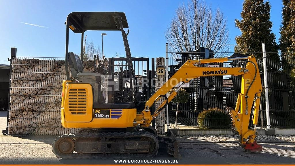 Komatsu Minibagger PC 16 R-3HS, Schnellwechsler MS01 - Мини-экскаватор: фото 5 Komatsu Minibagger PC 16 R-3HS, Schnellwechsler MS01 - Мини-экскаватор: фото 5