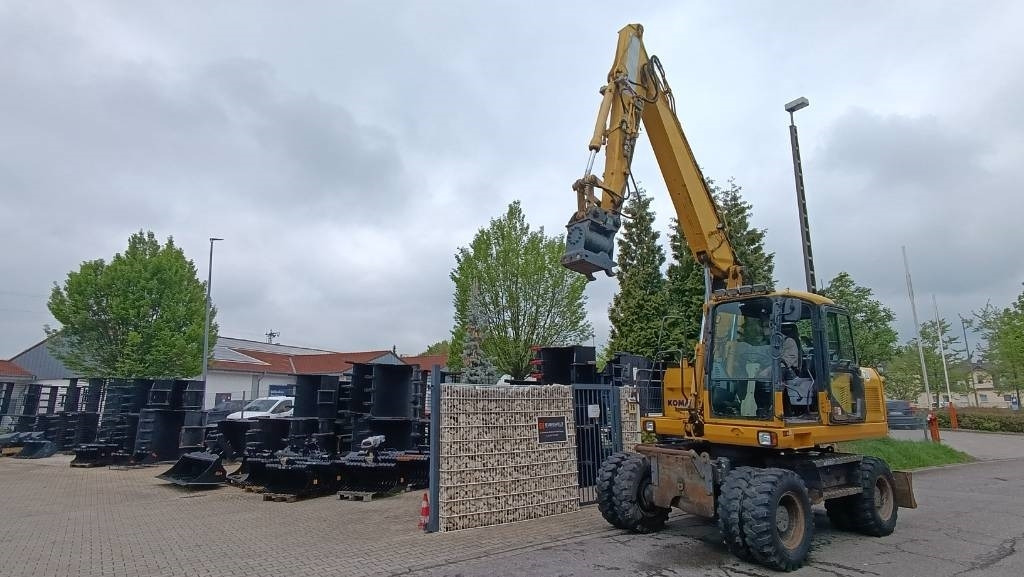 Komatsu PW 140 Mobilbagger Powertilt Schnellwechsler MS 10 - Колёсный экскаватор: фото 3 Komatsu PW 140 Mobilbagger Powertilt Schnellwechsler MS 10 - Колёсный экскаватор: фото 3