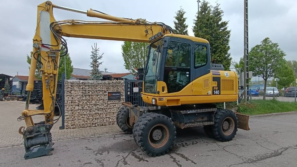 Komatsu PW 140 Mobilbagger Powertilt Schnellwechsler MS 10 - Колёсный экскаватор: фото 2 Komatsu PW 140 Mobilbagger Powertilt Schnellwechsler MS 10 - Колёсный экскаватор: фото 2