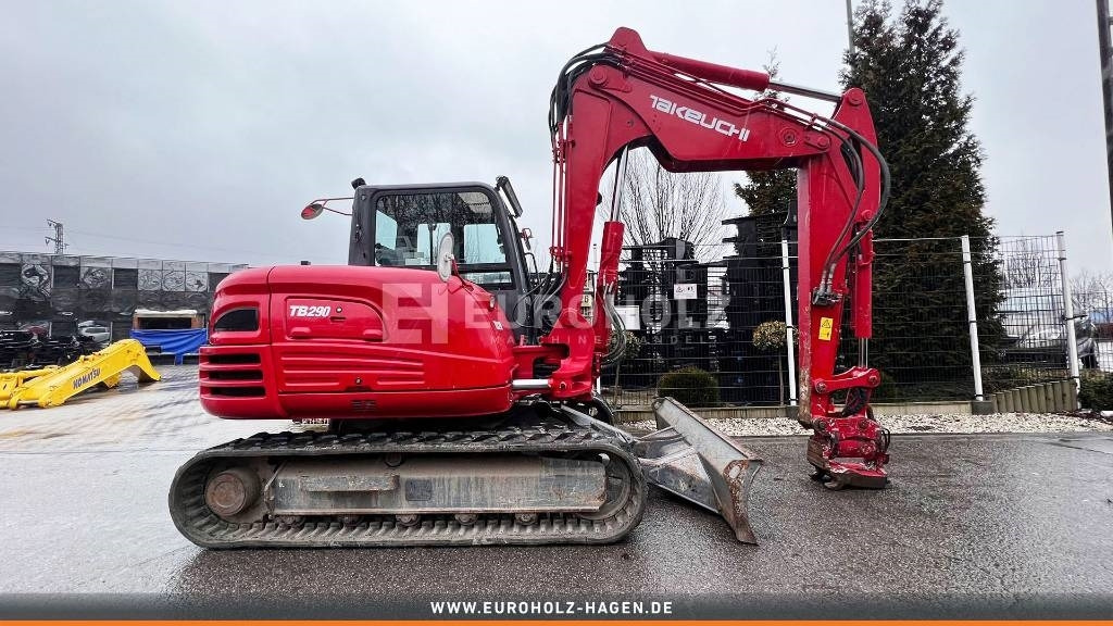 Takeuchi Minibagger TB290, Powertillt, hydr. SW MS08 - Мини-экскаватор: фото 5 Takeuchi Minibagger TB290, Powertillt, hydr. SW MS08 - Мини-экскаватор: фото 5