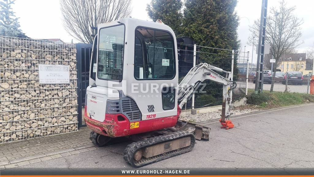 Takeuchi TB219, Minibagger mit neuem Schnellwechsler MS 03 - Мини-экскаватор: фото 5 Takeuchi TB219, Minibagger mit neuem Schnellwechsler MS 03 - Мини-экскаватор: фото 5